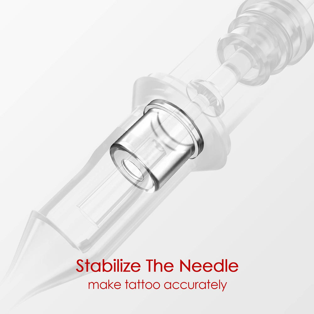 Wormhole Tattoo cartridge needles sealed-packaging image emphasizing safety and hygiene