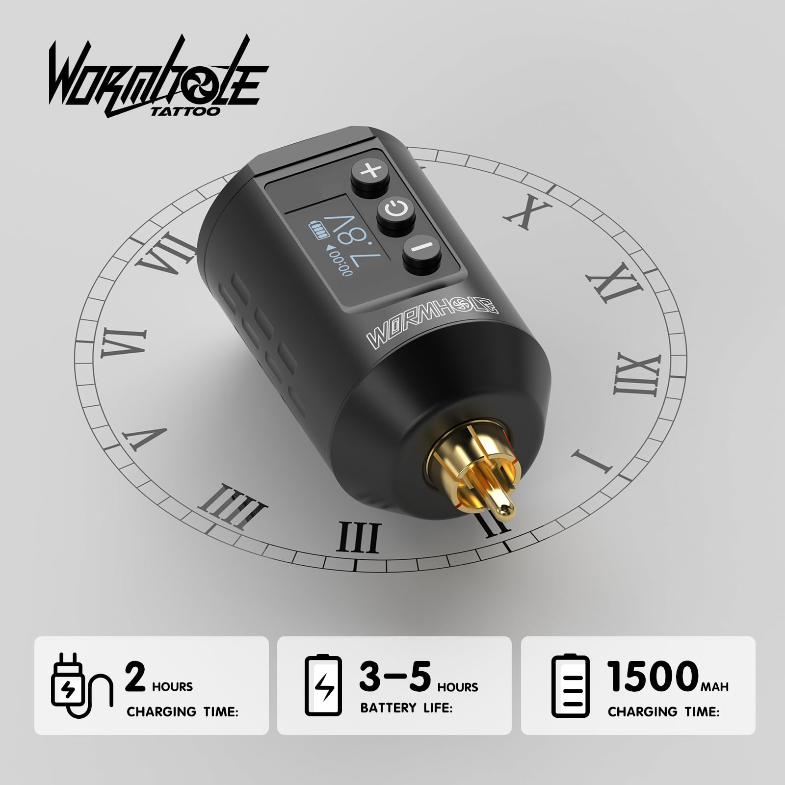 Wormhole Tattoo compact setup ideal for beginners seeking easy handling and learning.
