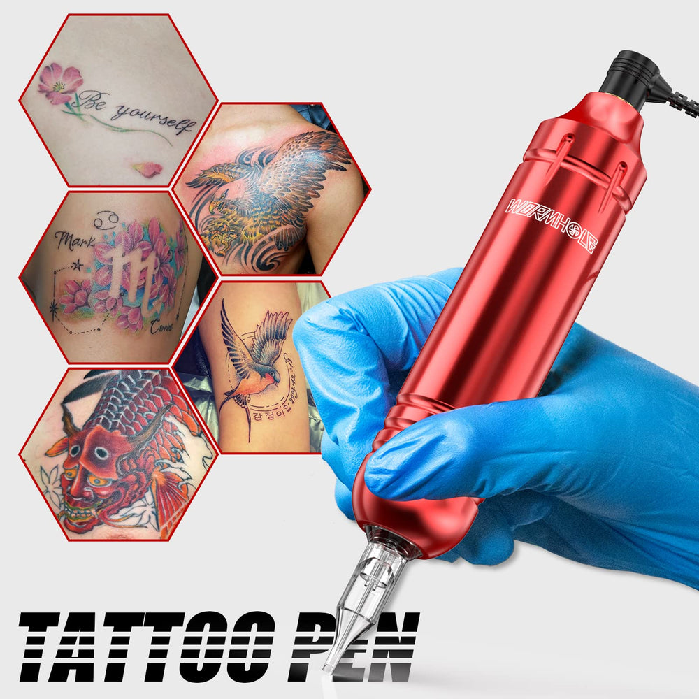 Wormhole Tattoo Kit beginner-friendly design suited for practice and learning.