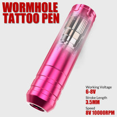 Wormhole RCA cord ensures reliable power transfer for steady practice.