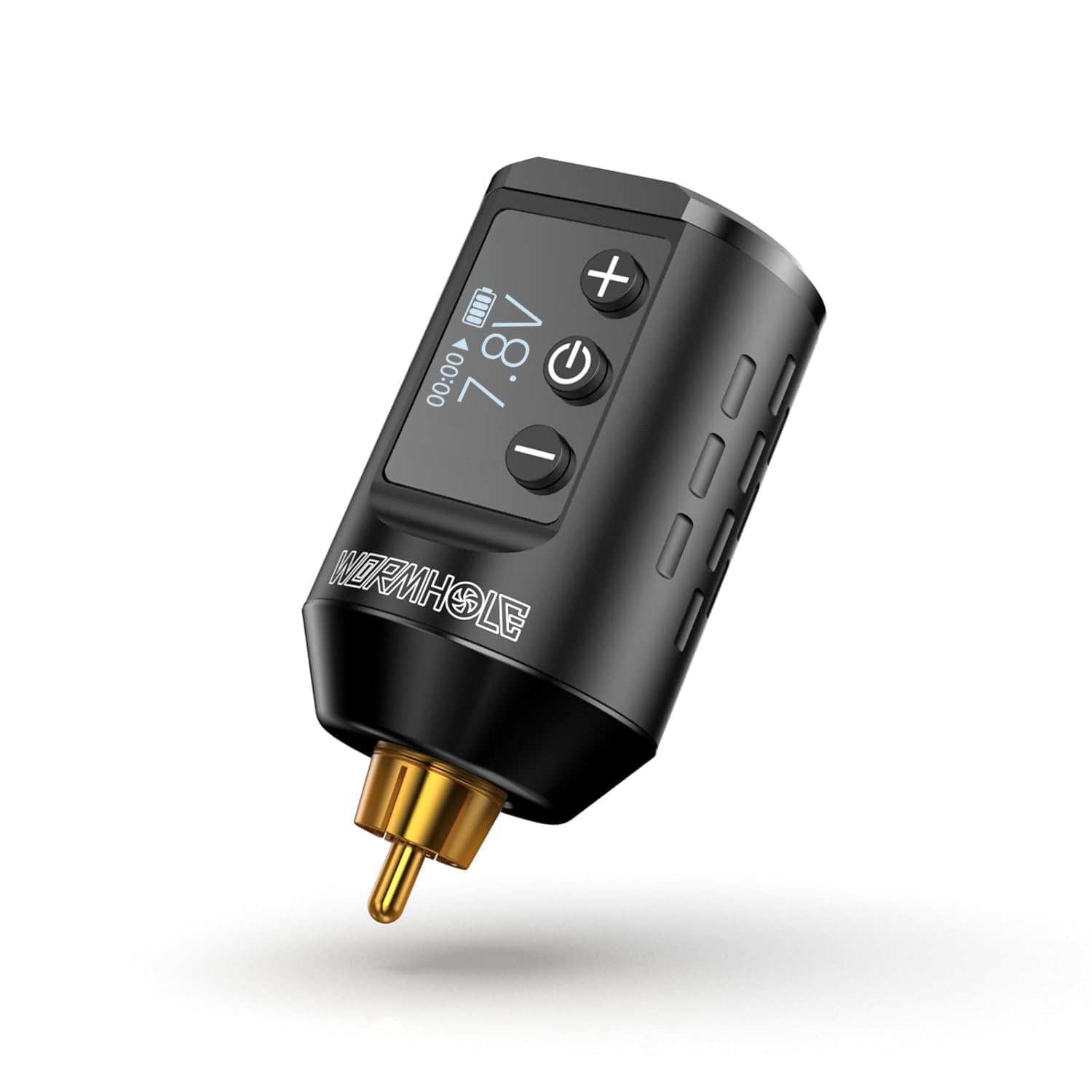 Wormhole Tattoo WB11-A battery pack on studio setup for wireless mobility