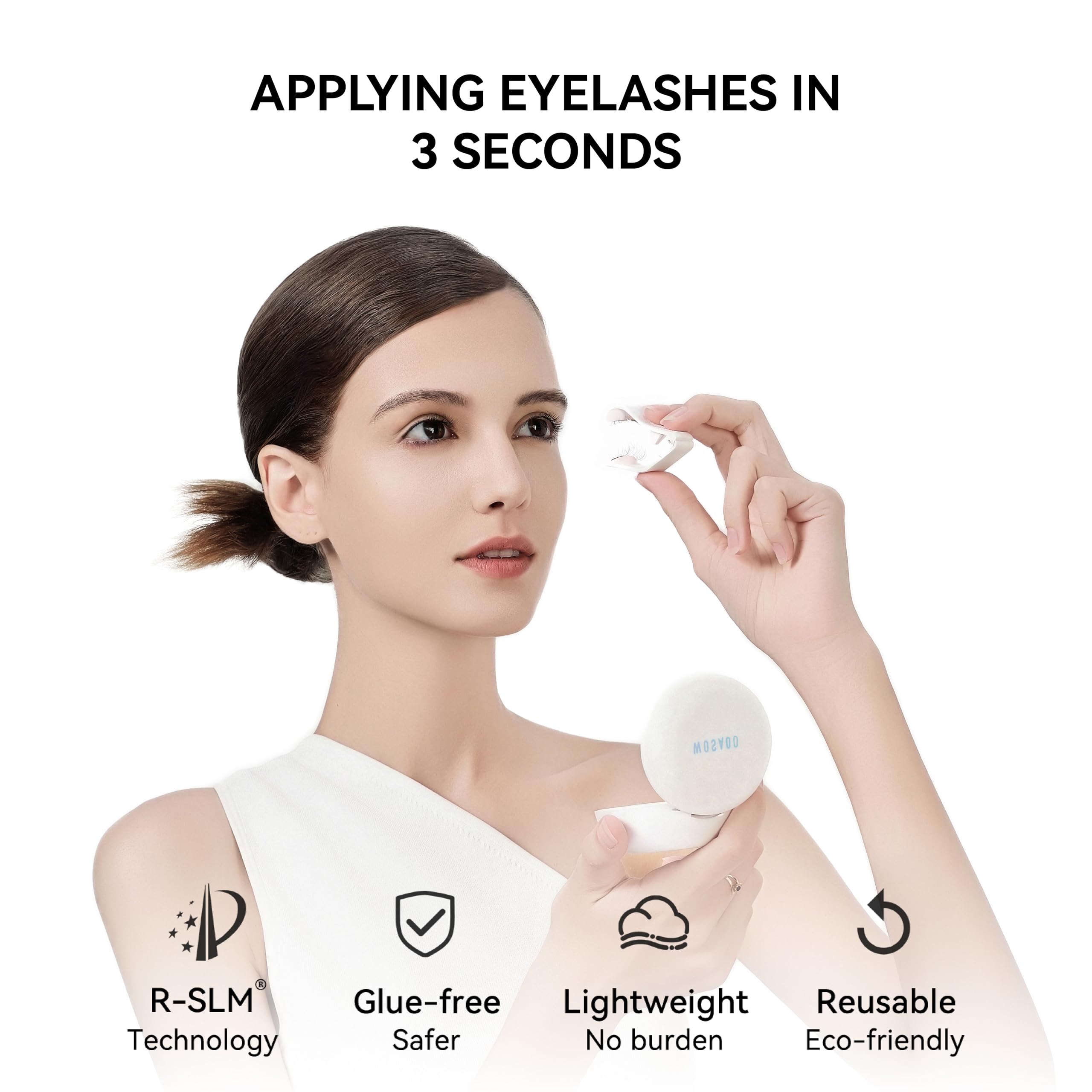 WOSADO cruelty-free materials ensure ethical, gentle eye makeup.