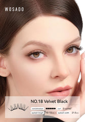 WOSADO glue-free lashes offer easy attachment for beginners.