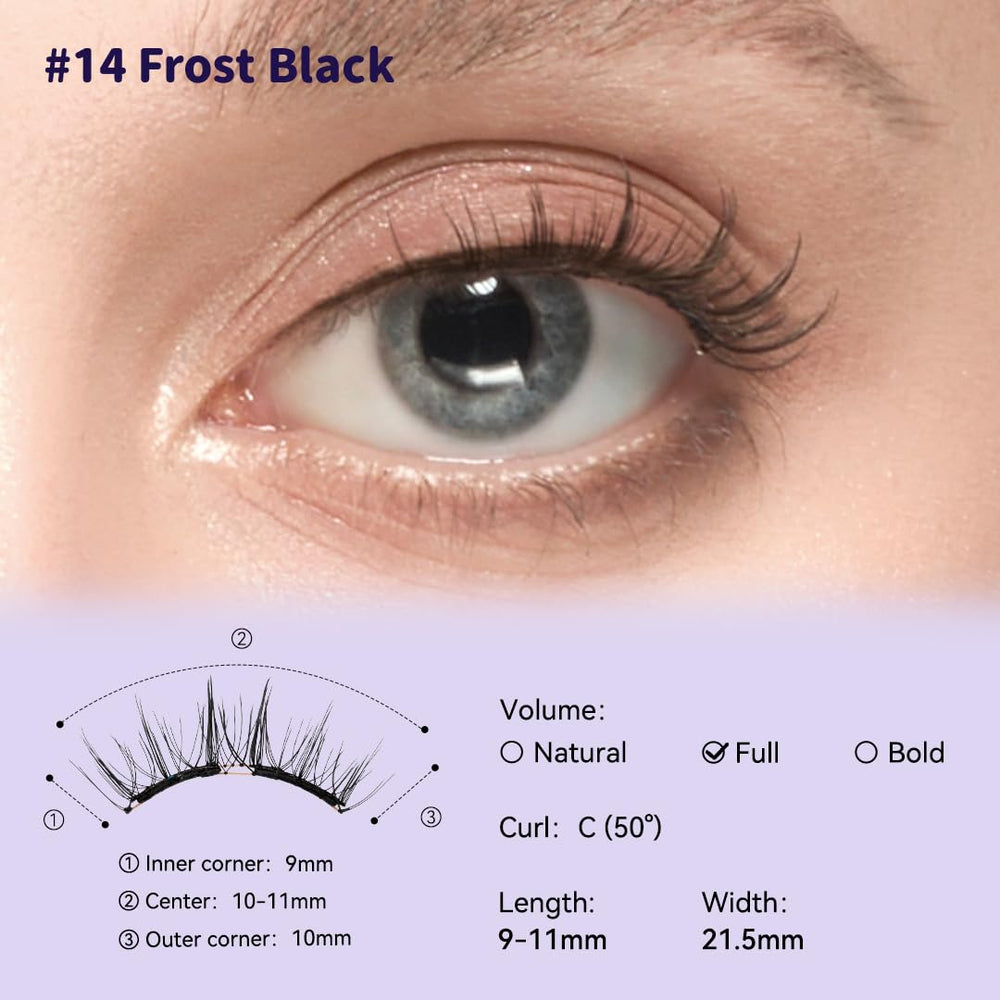 WOSADO R-SLM technology for soft, light magnetic fit across eye shapes.