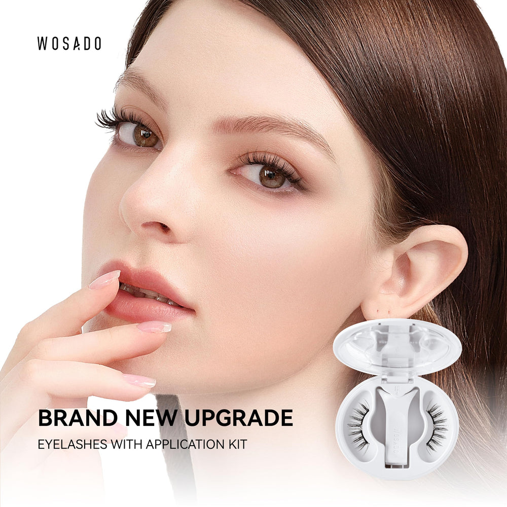 WOSADO applicator included to simplify glue-free lash application