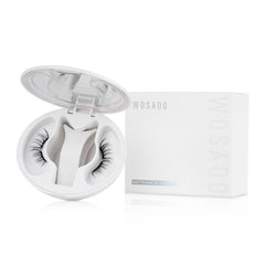 WOSADO soft magnetic eyelashes kit with applicator for glue-free, easy daily wear.