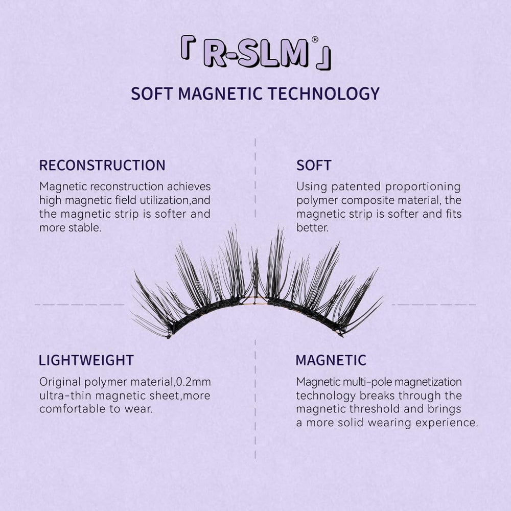 WOSADO waterproof magnetic lashes demonstrate reliable wear in moisture.