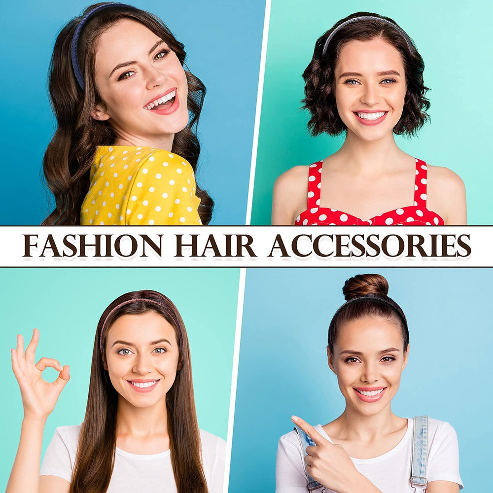 WOVOWOVO 12-piece headband set offers affordable daily styling options.