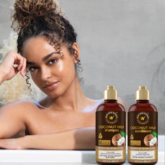 WOW Skin Science curls-focused shot demonstrating defined curls.
