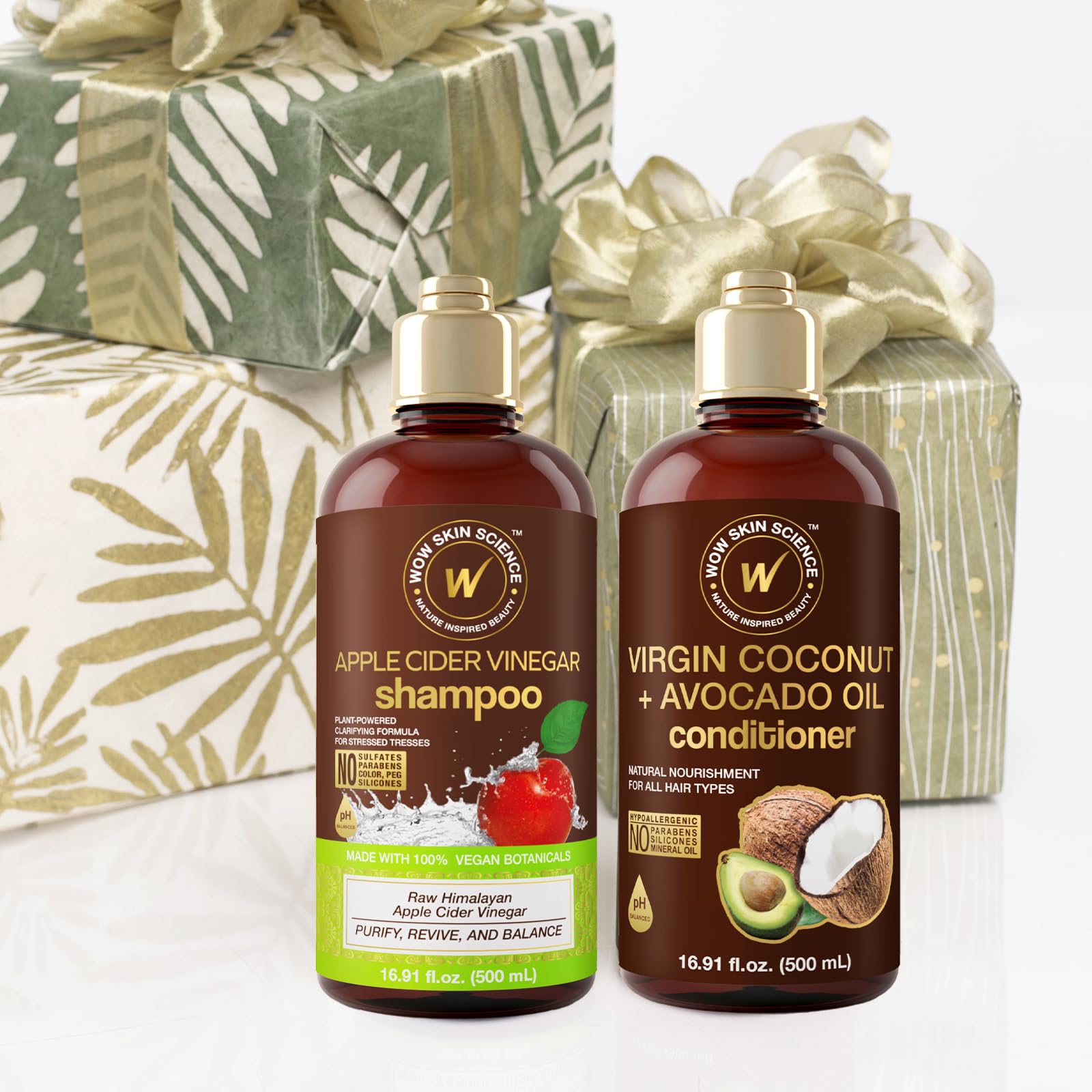 WOW Skin Science packaging scene highlights bundle value and responsible sourcing