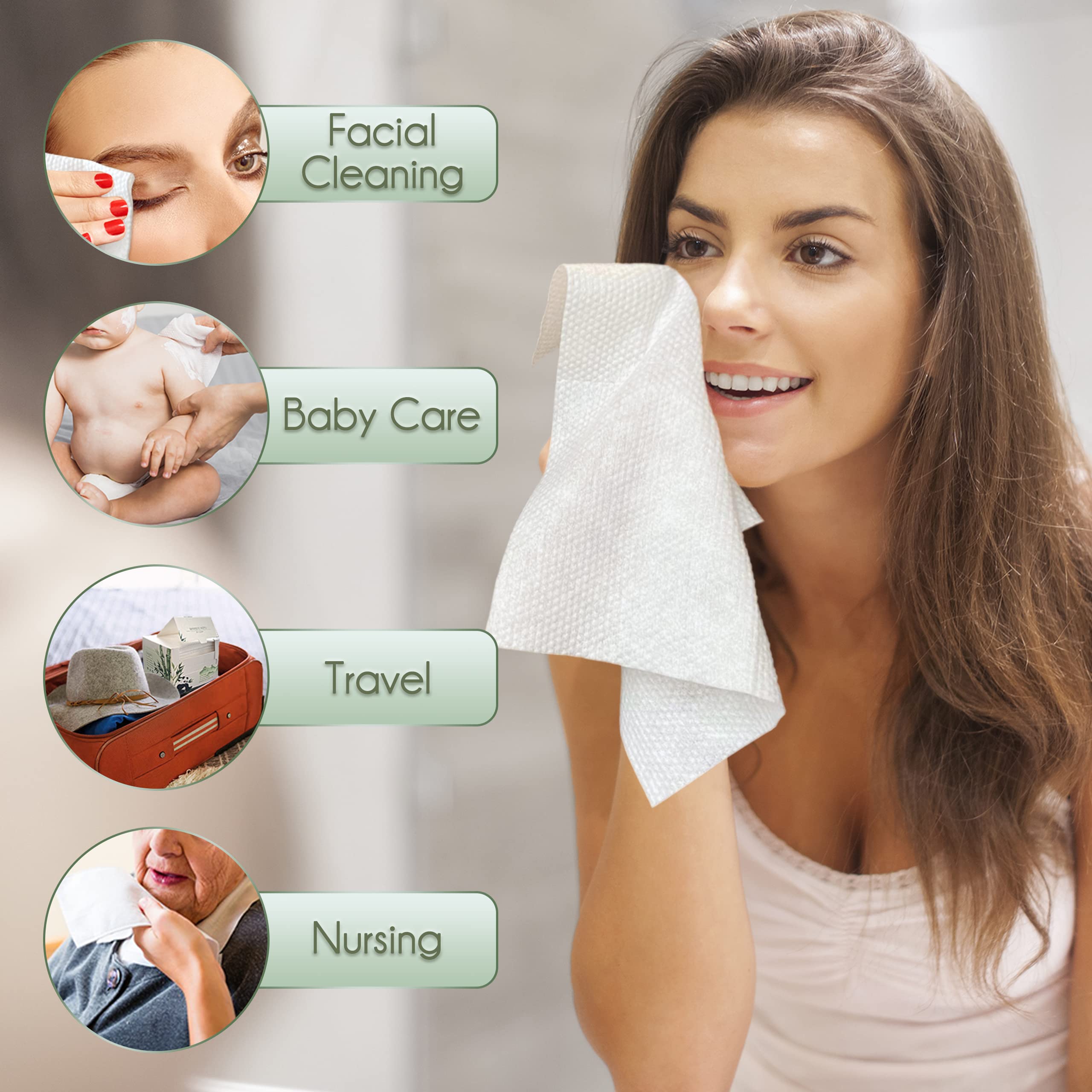 WOWOTEX baby-care towel suitable for babies and family bath routines