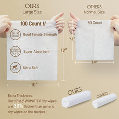 WOWOTEX biodegradable viscose fabric closeup highlights eco-friendly material.