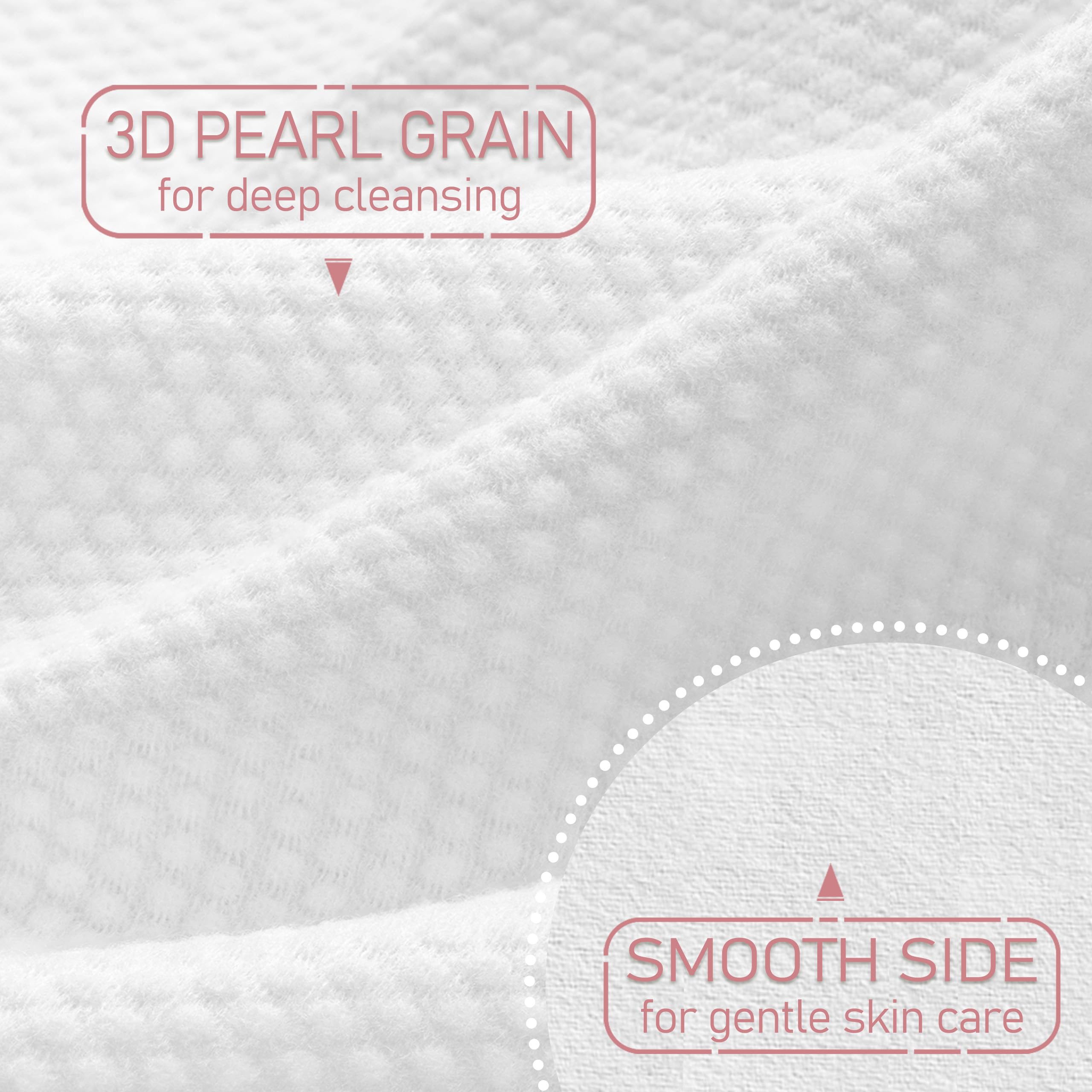 WOWOTEX face towels for makeup removal, facial cleansing, and refreshing routines