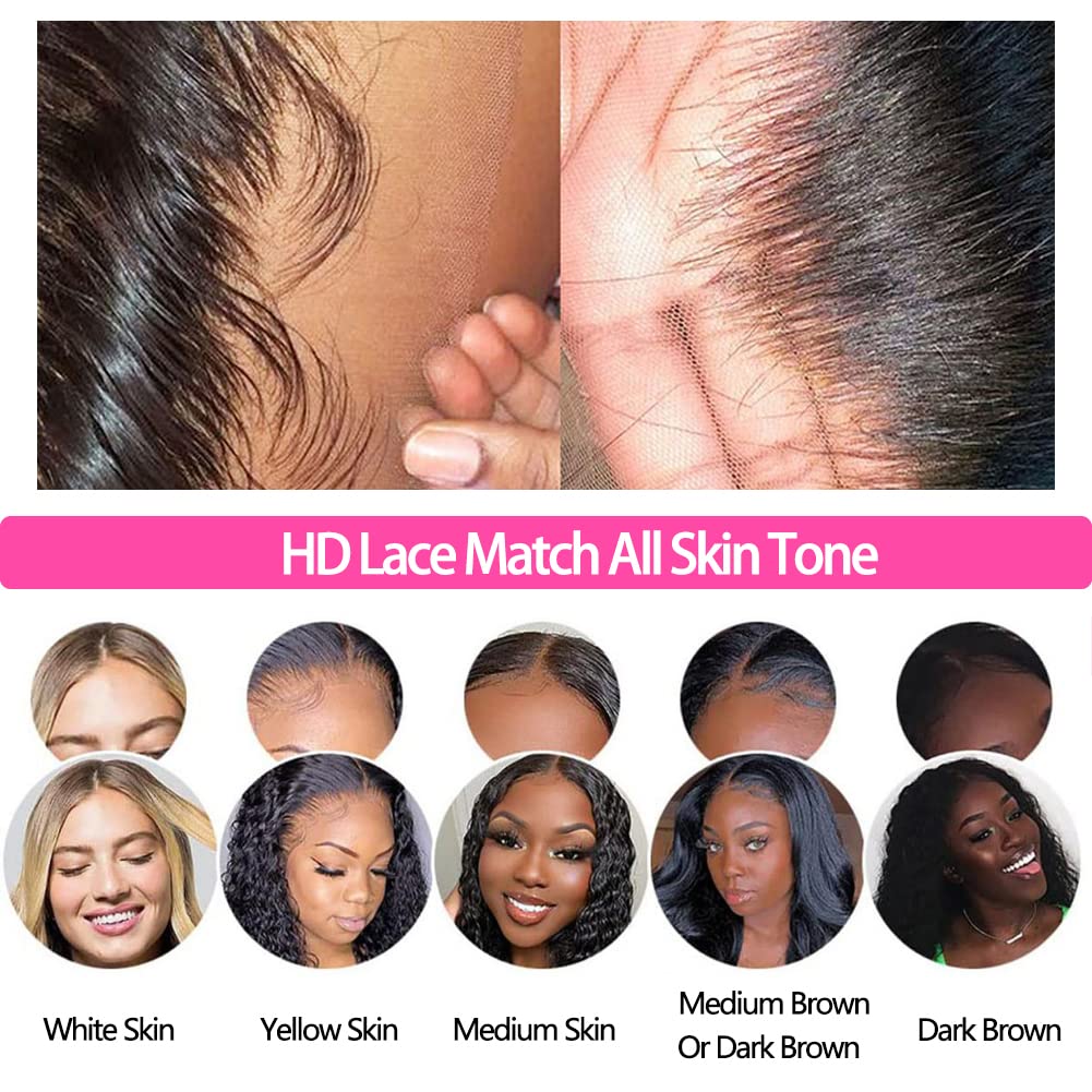 Wowqueen Beauty virgin Brazilian hair offers smooth, tangle-free styling.
