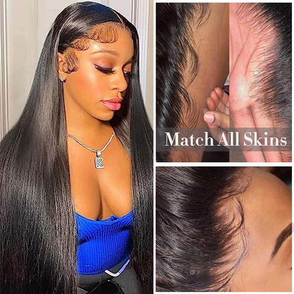 WOWQUEEN lace closure with 150% density delivers fuller, seamless blends
