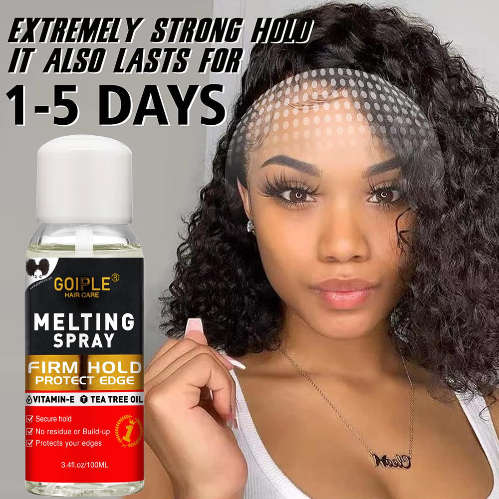 WOZUTUNT wig glue remover facilitates safe cleanup after wear and removal.