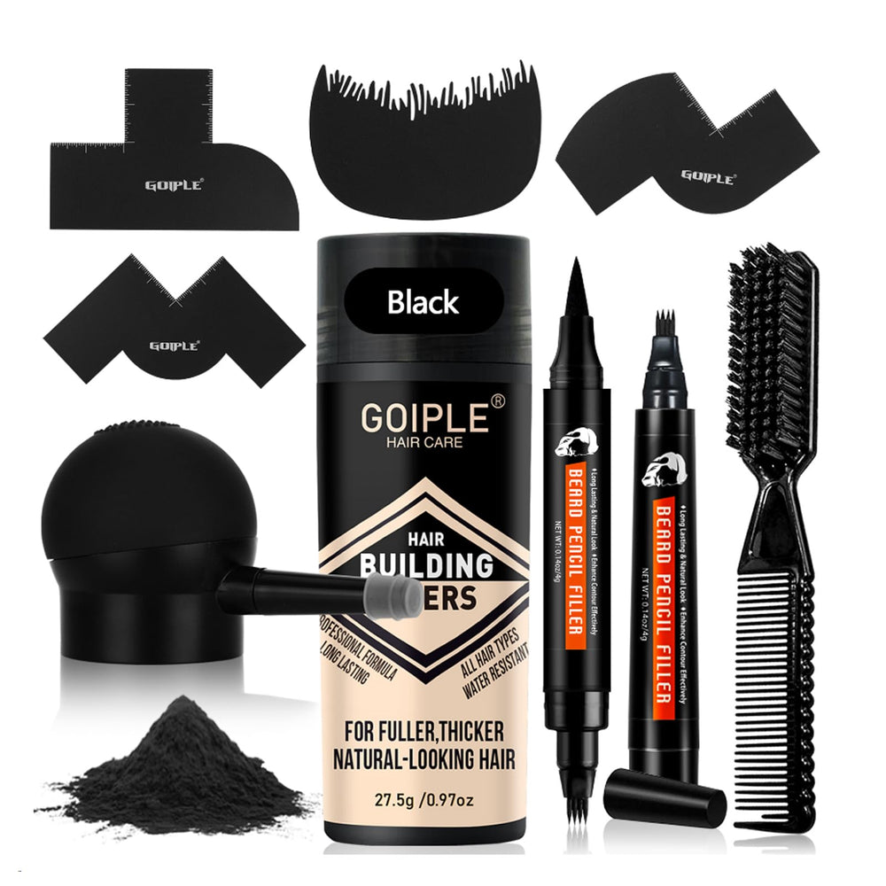 WOZUTUNT beard pencil filler pen creates natural fullness for patchy coverage.