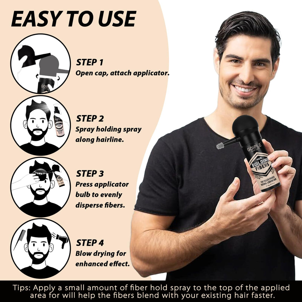 WOZUTUNT Beard Tools Set complements head-to-chin styling and grooming.