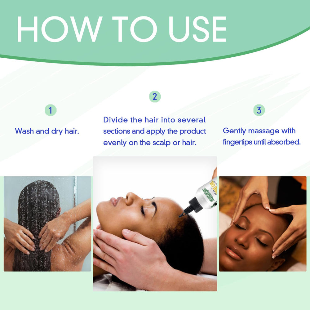 WOZUTUNT Chebe oil suitable for all hair types and textures.