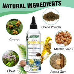 WOZUTUNT Chebe oil pump for convenient scalp massage.