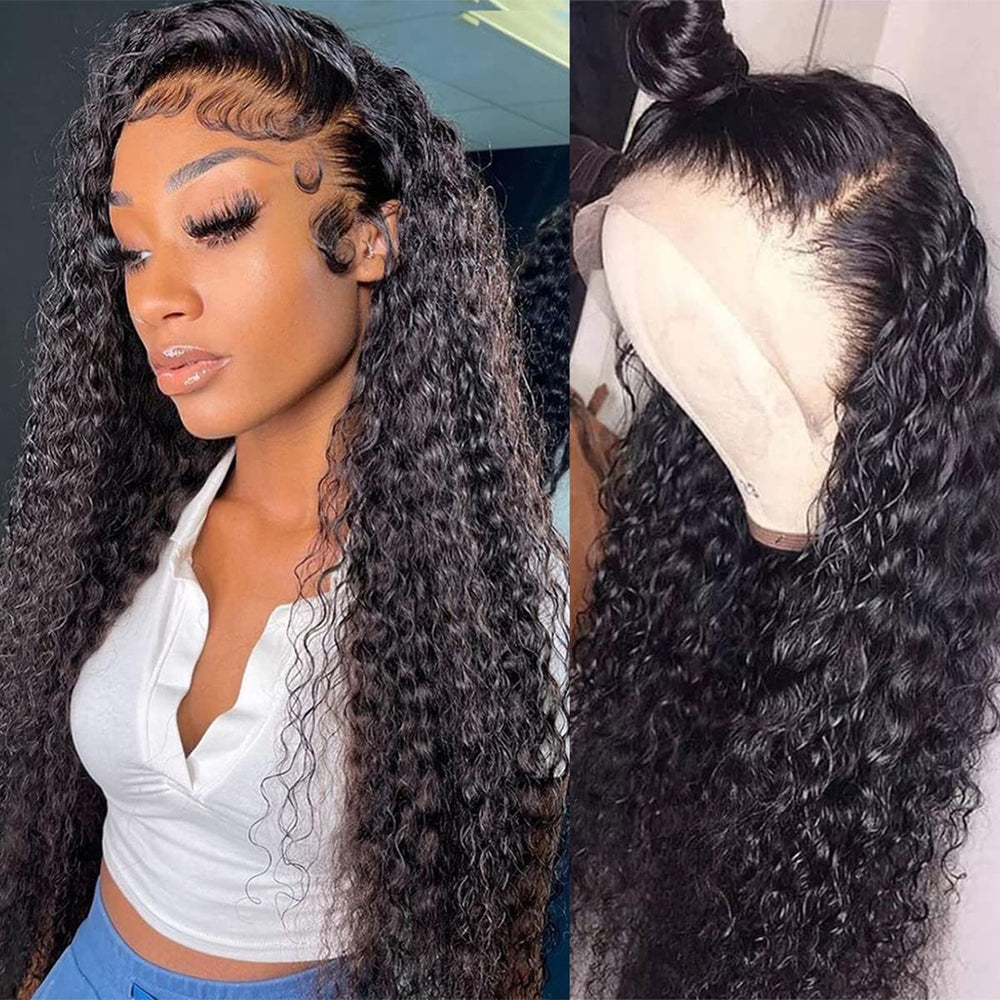 WPPIKK 13x4 lace-front wig in natural color shows seamless front parting and realistic blend