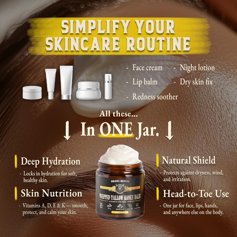 Wrath & Remedy Manuka honey component showcase in balm