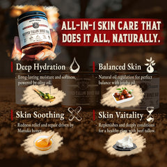 Wrath & Remedy unscented tallow balm jar ideal for fragrance-free sensitive skin