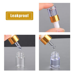 Wresty 50-pcs dropper bottles package for samples