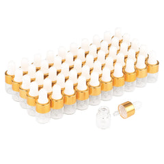 Wresty clear glass dropper vial 1ml for precise sampling on the go