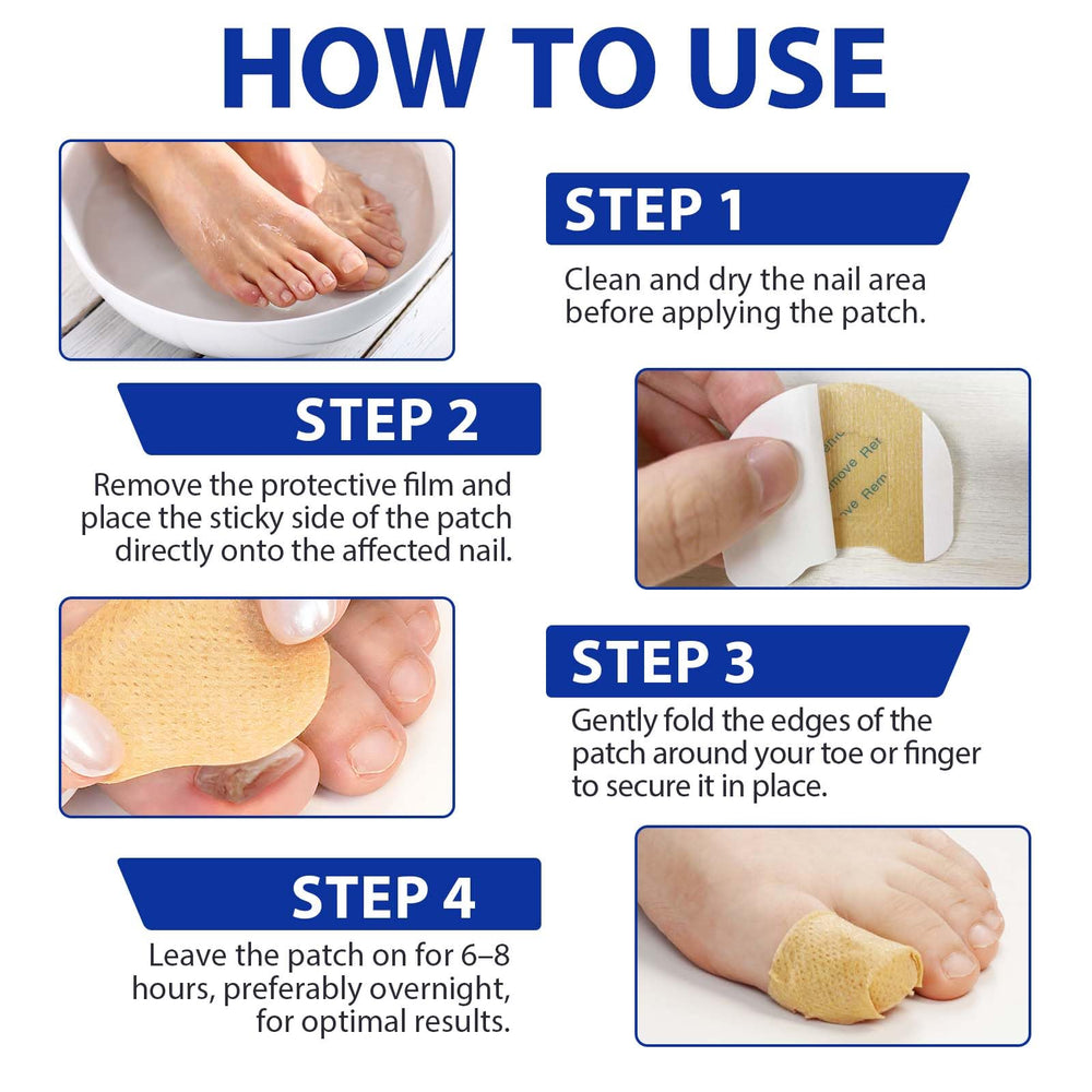 WRFAATGO patch on nail highlighting hydration effect.
