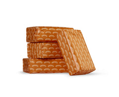 Wright's coal tar soap 4-pack on shelf proves convenient multi-bar value.