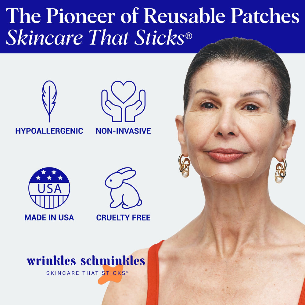 Wrinkles Schminkles Mouth Patch night routine scene illustrating hydration and line refinement.