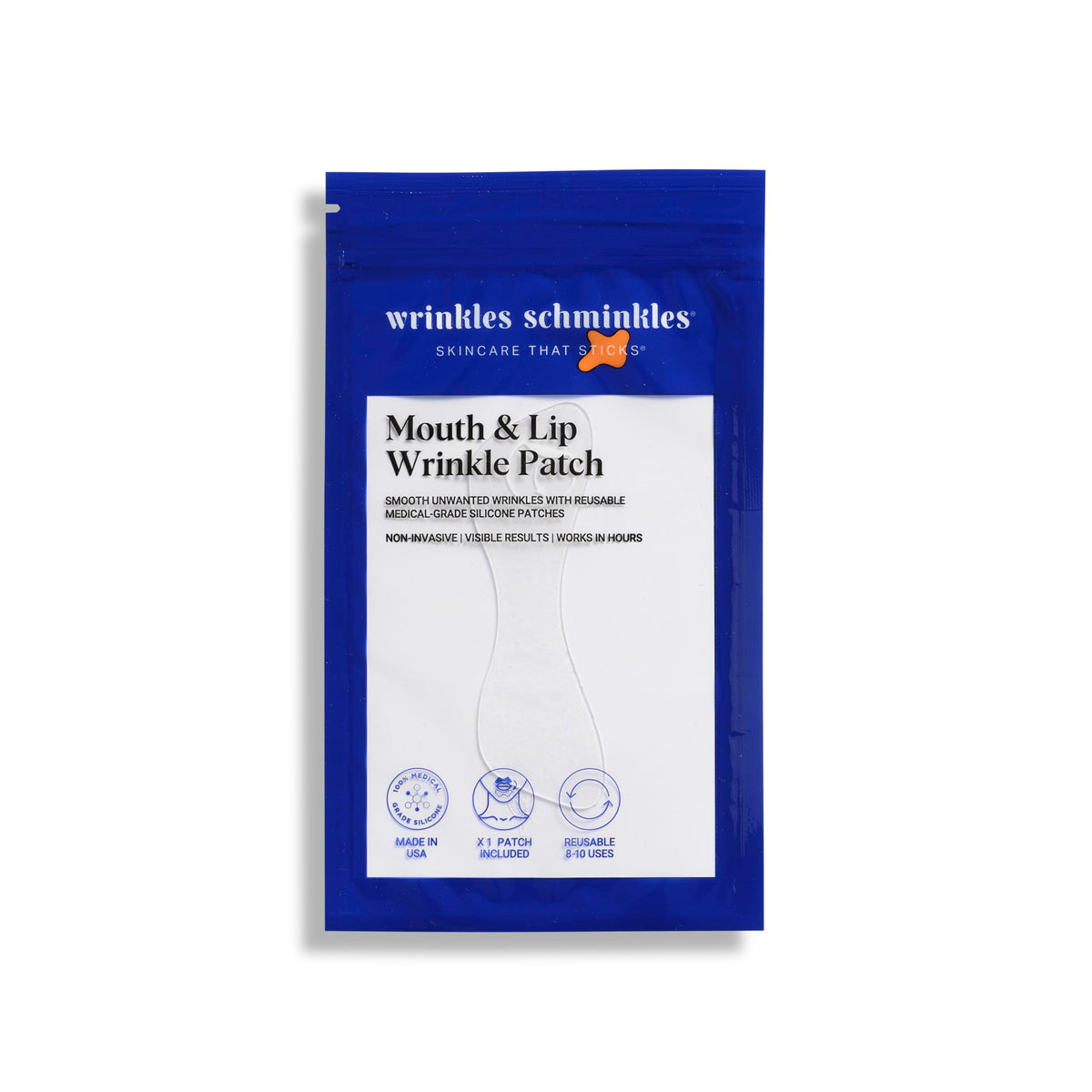 Parche de labios Wrinkles Schminkles: suaviza líneas y previene arrugas alrededor de la boca.