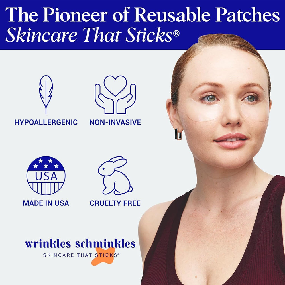 Reusable Wrinkles Schminkles patches with packaging for easy storage and multiple uses