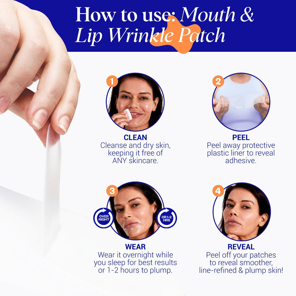 Uso nocturno Wrinkles Schminkles para mayor confort y suavidad en la zona de los labios.