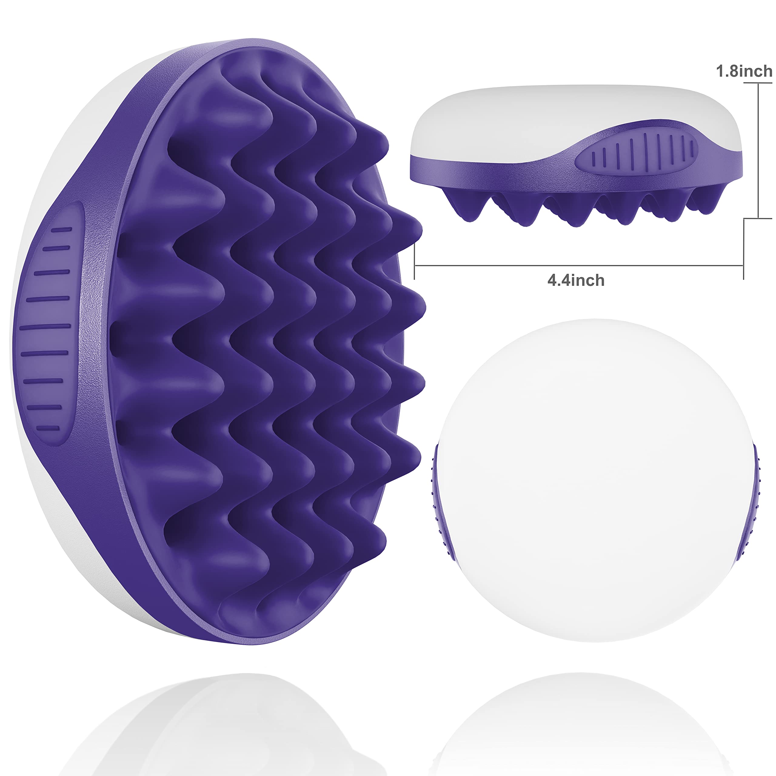 WTTORDE detachable flat and wavy sides tailor textures for different looks