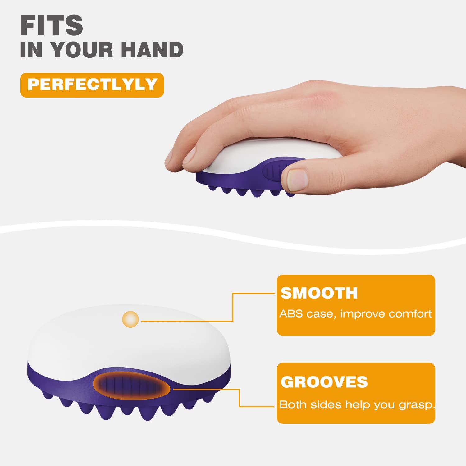WTTORDE compact, easy-grip design fits in hand for family use
