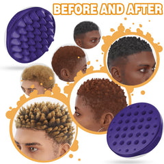 WTTORDE brush with non-slip strips ensures a secure grip during styling