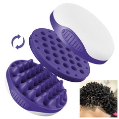 WTTORDE silicone brush for curly hair delivers gentle scalp massage during styling