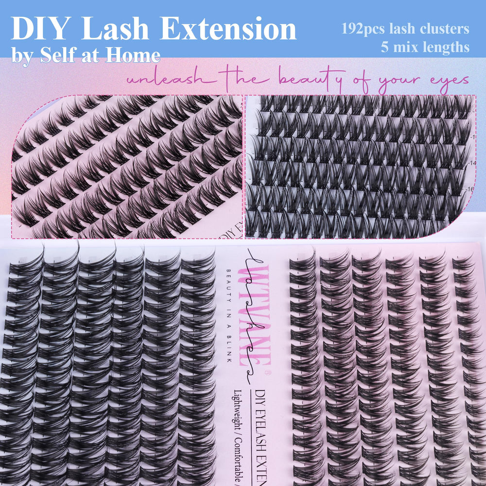 Wtvane natural-look manga lash effect for subtle drama