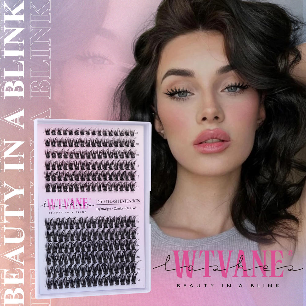 Wtvane ultra-thin lash band blends seamlessly