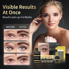 WUGOYU lash lift kit perm lotion image highlights mild formula.