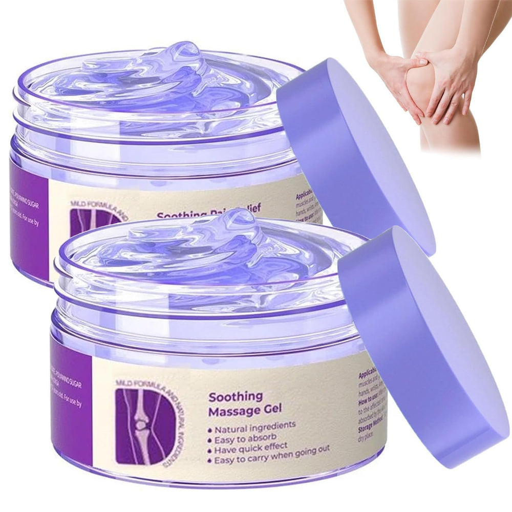 WUIAOCIT Purple Joint Gel bottle pour demonstrates easy-to-apply daily comfort.