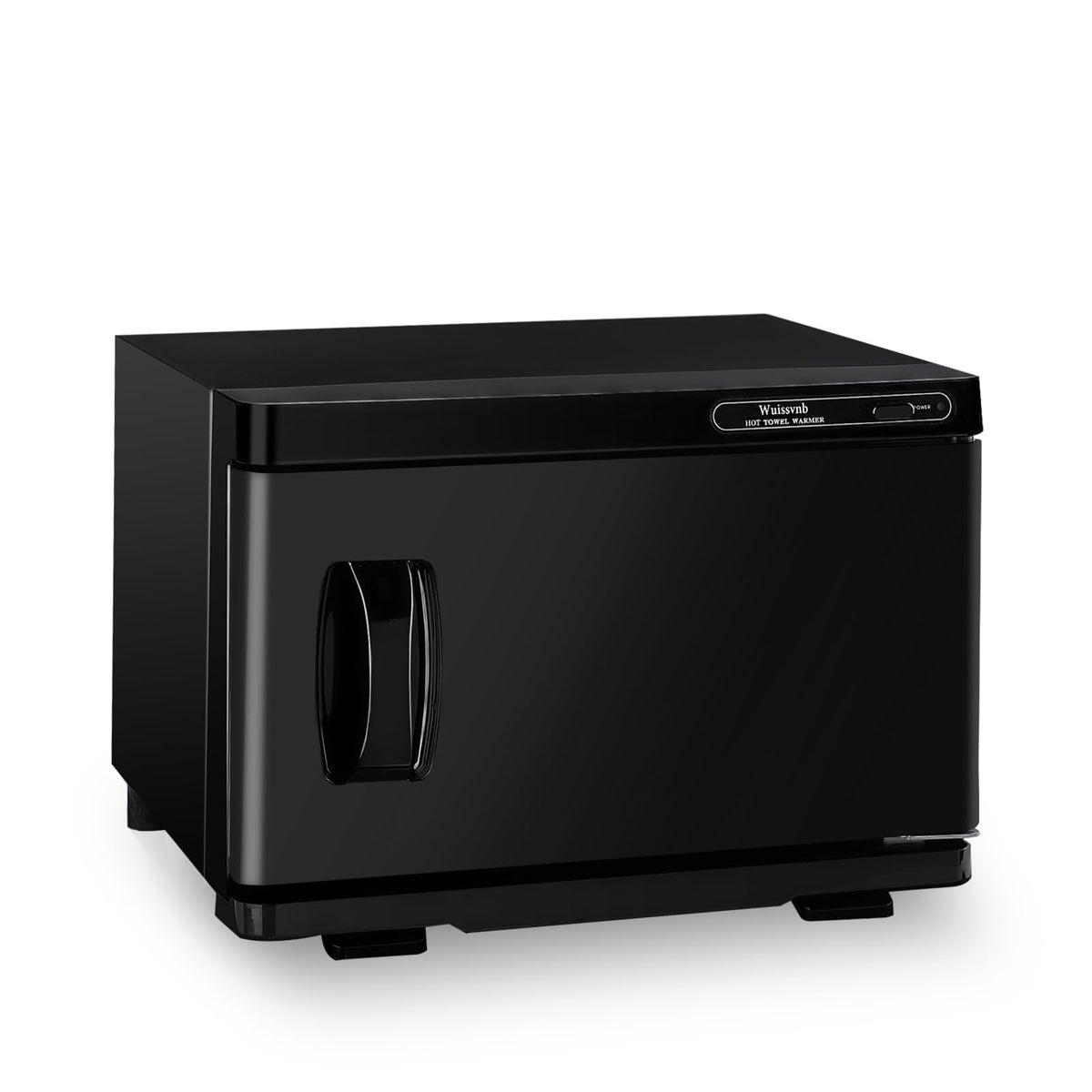 Wuissvnb 8L towel warmer front view shows spa-ready warmth for facial sessions.