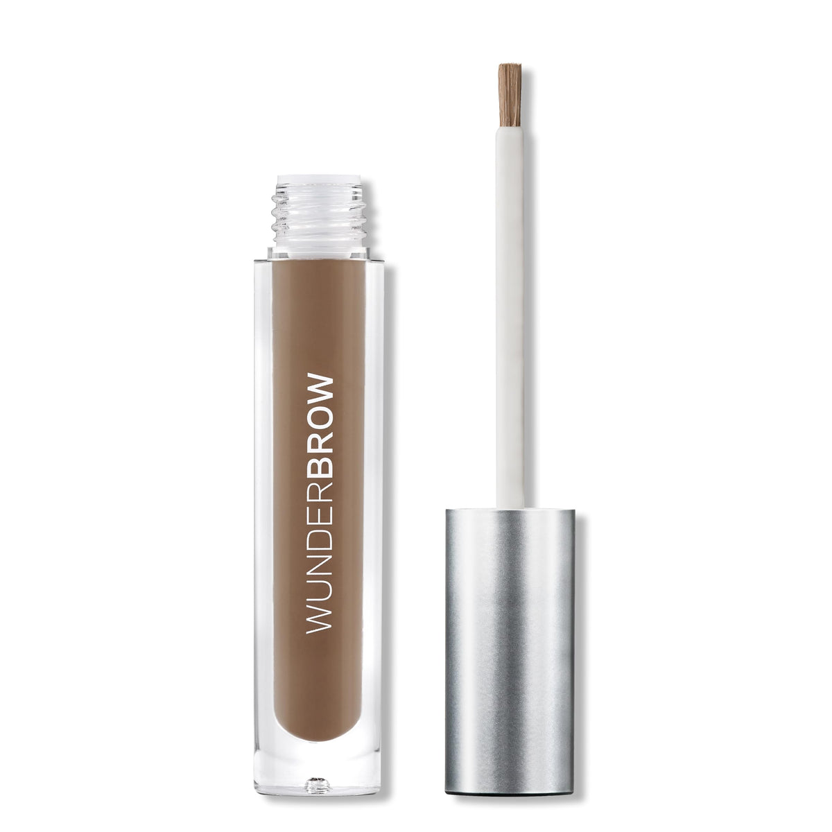 WUNDERBROW Eyebrow Gel Brunette application close-up showcases natural-looking volume and defined brows.