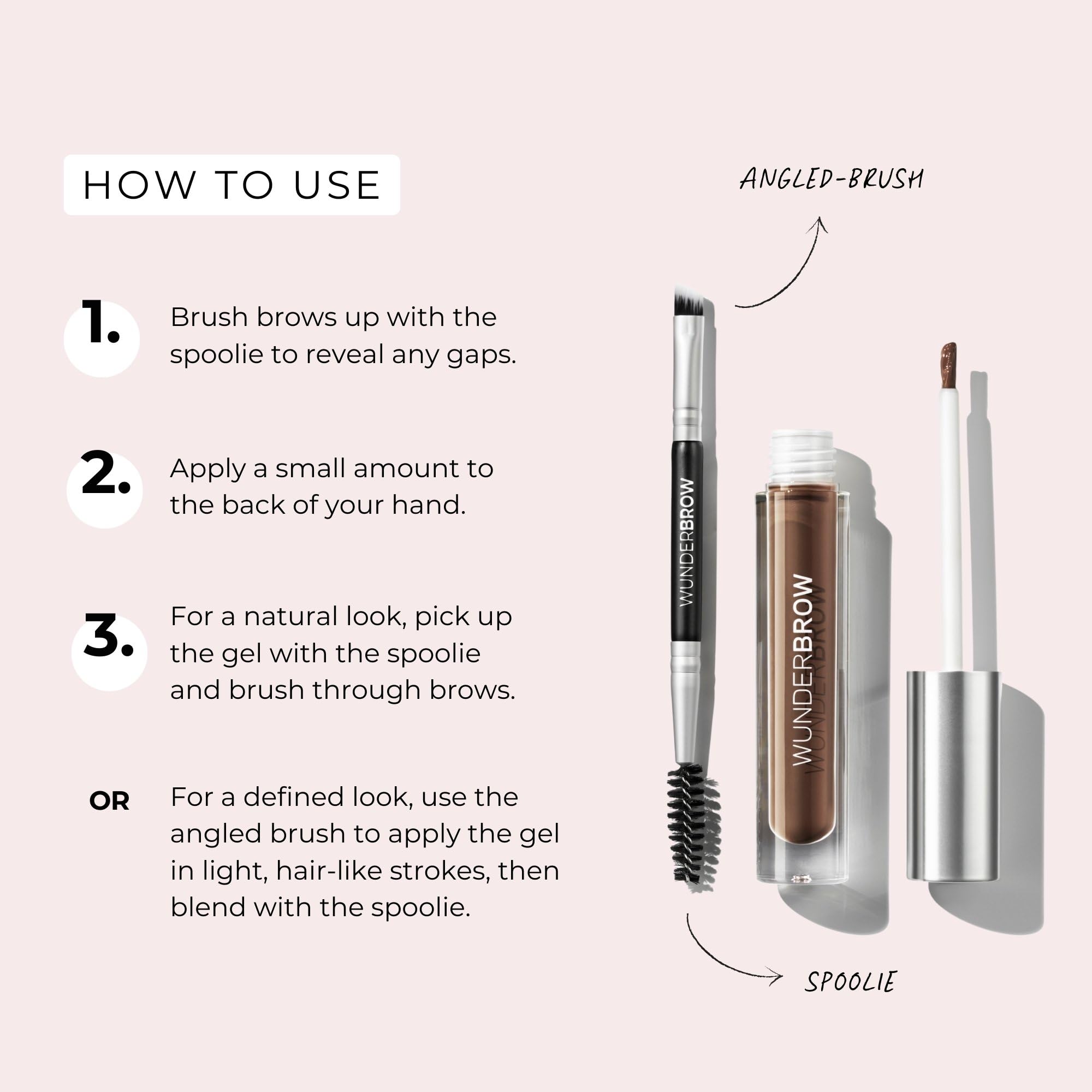 WUNDERBROW vegan cruelty-free label highlights ethical, gluten-free formula