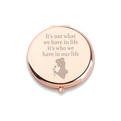 WUSUANED Beauty Fairy makeup mirror front view for precise makeup