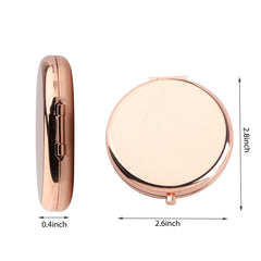 WUSUANED donkey makeup mirror closeup highlighting the magnified side