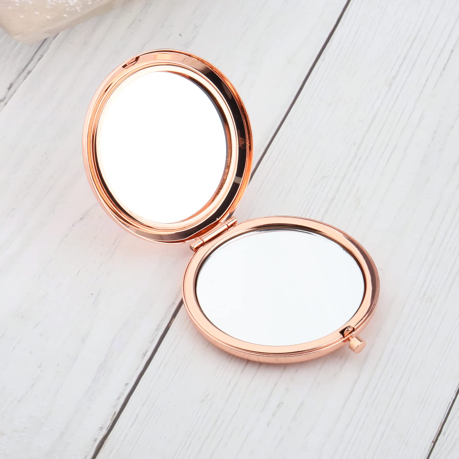 WUSUANED donkey makeup mirror double-sided design for versatility
