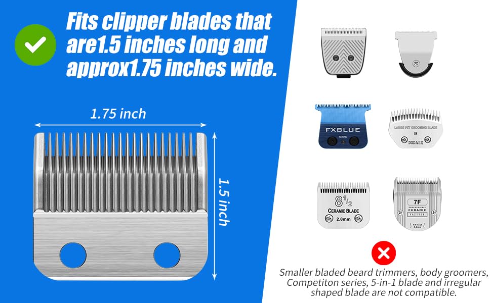 Wusuker clipper guards 14-44mm help beginners with consistent trims